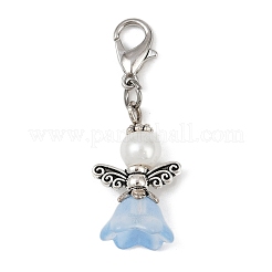 Ангел стеклянный кулон украшение&nbsp;HJEW-JM03412-S