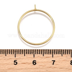 1/20 montatura per anelli impilabili riempiti in oro giallo con perno&nbsp;KK-Z116-01G-01
