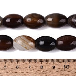 Filo di perline di agata naturale&nbsp;G-Q606-96