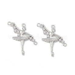 Латунные подвески из прозрачного кубического циркония KK-E068-VB359