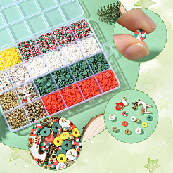 Weihnachtsmotiv DIY Schmuckherstellungssets&nbsp;DIY-SP0005-71
