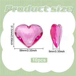 10 Stück Acryl-Strass-Cabochons mit flacher Rückseite&nbsp;OACR-FG0001-22A