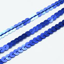 Perline paillette plastico&nbsp;PVC-Q085-4mm-5