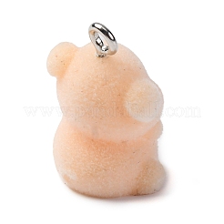 Кулоны из флокированной смолы FIND-S001-01B