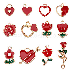 Подвески из эмали и сплава&nbsp;PALLOY-TA0002-02