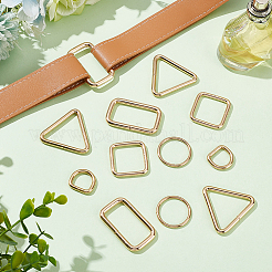 50 шт. 5-х видов железных пряжек&nbsp;IFIN-WR0001-12