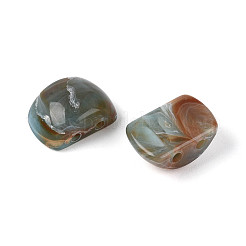 Двухцветные непрозрачные акриловые бусины&nbsp;OACR-N157-02