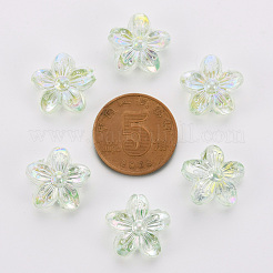 Прозрачные акриловые бусины TACR-S154-45C-327