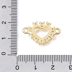 Verbindungsanhänger aus Messing mit kubischem Zirkonia-Pavé&nbsp;KK-E802-30G