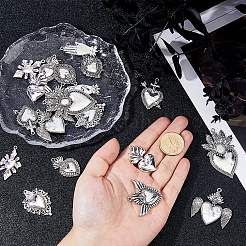 20шт 10 стиля подвески из сплава в тибетском стиле TIBE-DC0001-24