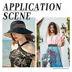 Лента из полиэстера в этническом стиле OCOR-GF0002-04B