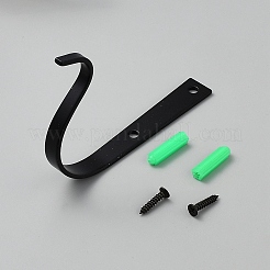 Железные настенные вешалки с крючками&nbsp;AJEW-WH20020-184B