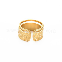 Кольцо-манжета из нержавеющей стали 304 с ионным покрытием (IP) для женщин&nbsp;RJEW-S405-221G