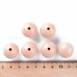 Непрозрачные акриловые бусины&nbsp;MACR-S370-C20mm-34