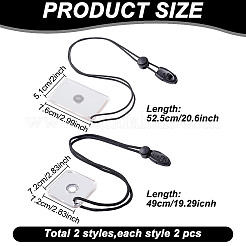 4 шт. 2 стиля акриловое сигнальное зеркало FIND-FH0009-70