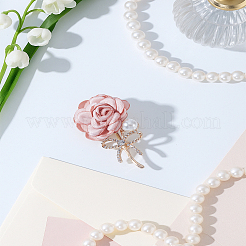 1 шт. булавки для лацкана из розового сплава&nbsp;JEWB-LP0010-16