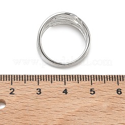Bagues en laiton pour femmes&nbsp;RJEW-K261-07B-P