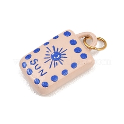 Подвески из нержавеющей стали 304 с печатью&nbsp;STAS-B125-03B-G