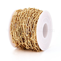 Латунные волнистые прямоугольные звенья цепи CHC-T018-46G