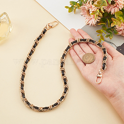 Кошелек из воловьей кожи с железными цепочками&nbsp;FIND-WH0156-32KCG