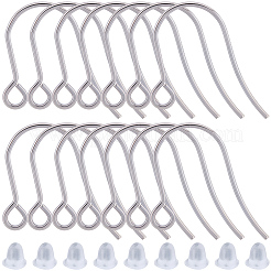 20 шт. крючки для сережек из хирургической нержавеющей стали 316&nbsp;STAS-BBC0008-56