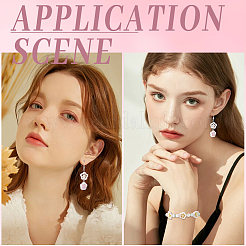 100 шт. Непрозрачные акриловые бусины MACR-SC0002-25