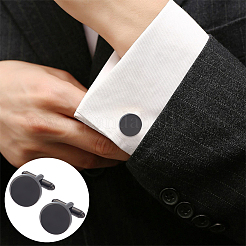 4 шт. пуговица для манжет из нержавеющей стали STAS-WR0001-04