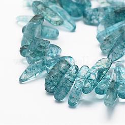 Природных кристаллов кварца бисер нитей G-F483-02