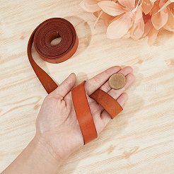 2 м плоский шнур из коровьей кожи NCOR-DC0001-02