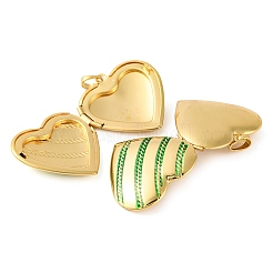 Кулон-медальон из латуни с покрытием стойки KK-H486-04G-03