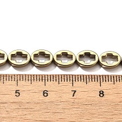 Fili di perline di ematite sintetica non magnetica elettrolitica&nbsp;G-L613-Z01-01F
