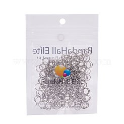 ステンレススティールスプリットリング  ダブルループ丸カン  ステンレス鋼色  7x0.6mm  内径約5.8mm  215個/ 20g&nbsp;STAS-PH0002A-05P