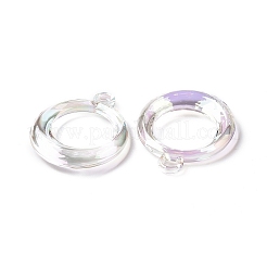 УФ-покрытие радужных переливающихся акриловых подвесок PACR-H001-08