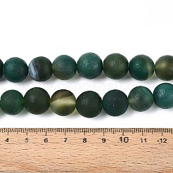 Природный агат бисер нитей G-N357-07A-01