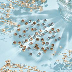 G60шт 2 цвета латунные разделительные бусины&nbsp;FIND-GO0003-53