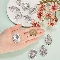 Сплавочные подвески тибетского стиля&nbsp;PALLOY-CJ0003-01