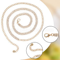 Железная талия цепь тела AJEW-WH20022-58G