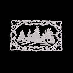 Церковная рама из углеродистой стали умирает трафареты X-DIY-F036-37