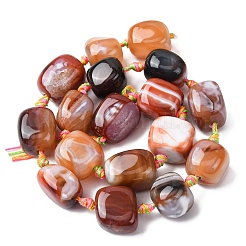 Природные пожары треск агат бисер нитей&nbsp;G-P605-C01-01