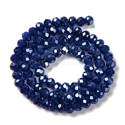 Запекание гальванических нитей стеклянных бусин&nbsp;LS-DGLA-A039-J6MM-B04