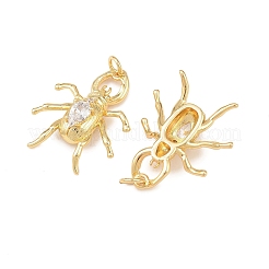 Латунные микро проложить кубического циркония подвески&nbsp;KK-G544-09G-03