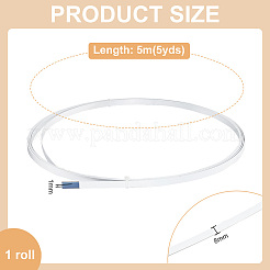 Стальная обшивка с покрытием из ПВХ для суеты свадебного платья DIY-WH0430-067