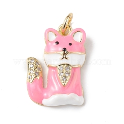 Стойки обшивки латунь микро проложить Циркон подвеску KK-F848-01G