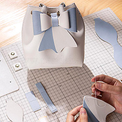 DIY Kunstleder Stricken Häkeln Bowknot Beuteltaschen&nbsp;GN-TAC0001-06A