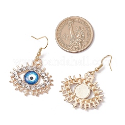 4 пара сережек-подвесок из нержавеющей стали и сплава 304 EJEW-JE06324