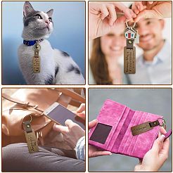 Брелок из орехового дерева&nbsp;KEYC-WH0044-009