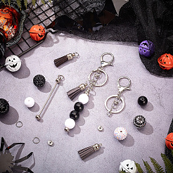 Набор для изготовления брелока для ключей из железного прута своими руками на хэллоуин&nbsp;DIY-SC0025-93