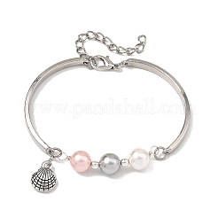 Armbänder mit Anhängern aus synthetischen&nbsp;BJEW-JB13947