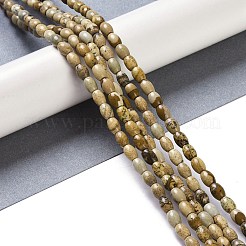 Естественного изображения яшмы бисер нитей G-K362-I06-01
