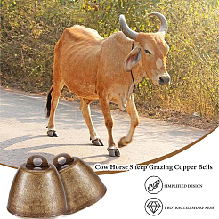 Подвески в виде железных колокольчиков в тибетском стиле&nbsp;LS-FIND-WH0034-22AB